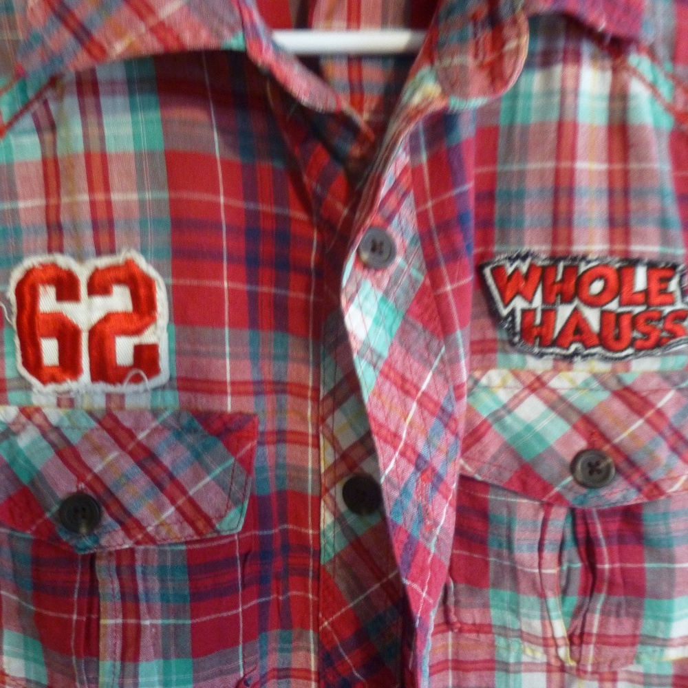 Short sleeve button down shirt